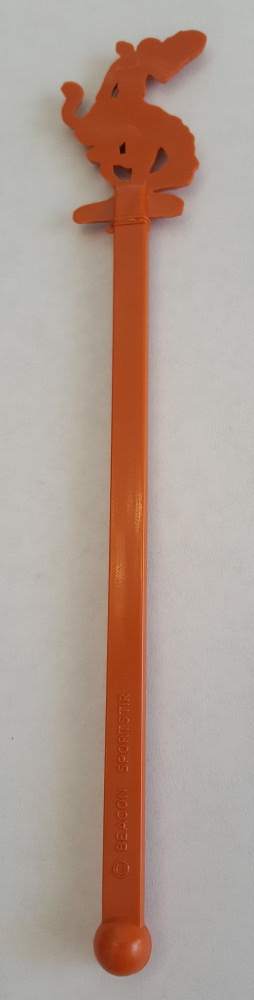 Westerner swizzle stick orange back